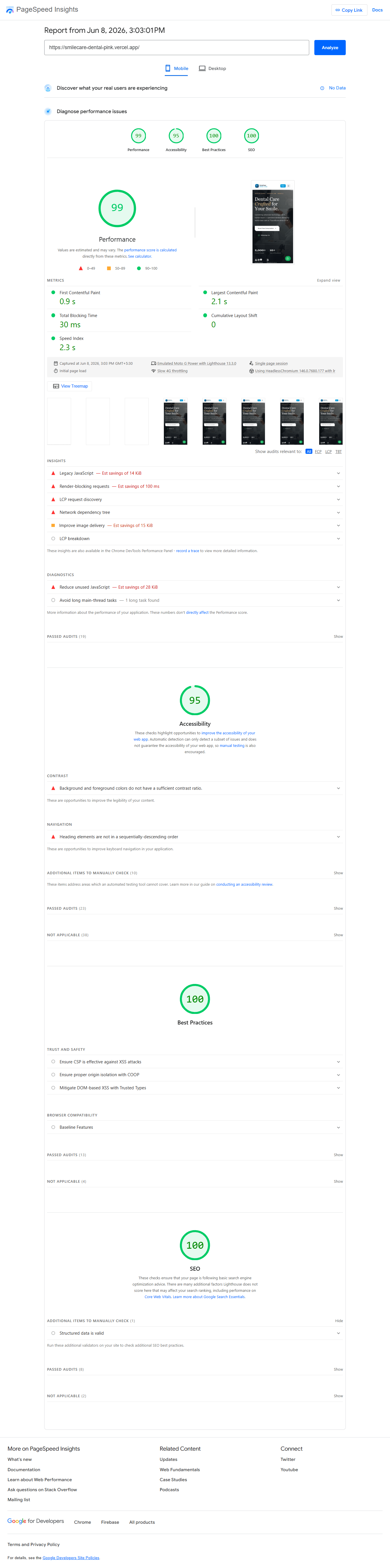 Building a Secure Dental Clinic Website & Appointment System screenshot 3